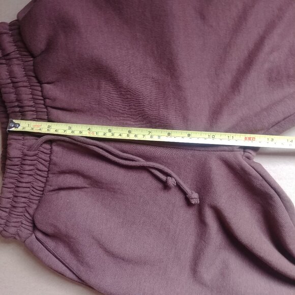NEW WITH TAGS Zara cotton blend soft brown joggers sweatpants Small - Picture 10 of 15